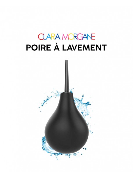 Poire à lavement Clara Morgane - Black