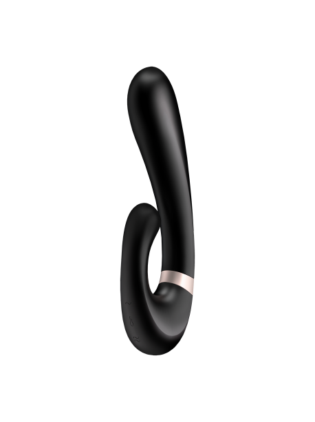 Air pulse Vibrator Satisfyer Heat Wave Connect App - Black