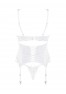 Corset et string blanc Amor Blanco