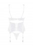 Corset et string blanc Amor Blanco