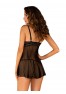 Marrbel babydoll et string noir