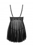 Marrbel babydoll et string noir