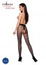 TIOPEN 022 Crotchless Tights 20 den - Black