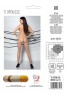 TIOPEN 022 Crotchless Tights 20 den - Beige