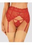 Lonesia garter belt Red