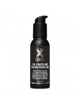 2-in-1 water and silicone based lube 100ml