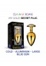 My Gold Secret Plug - Bleu