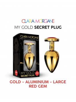 My Gold secret plug - Red