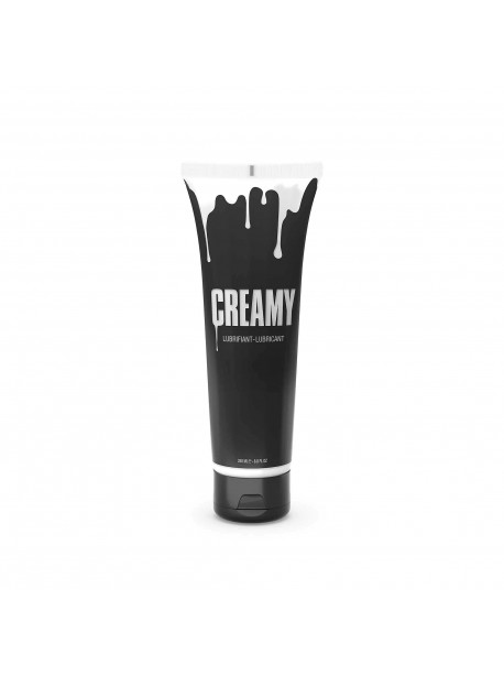 Creamy water-based and creamy intimate lubricant