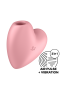 Cutie Heart Stimulateur Satisfyer - Rose
