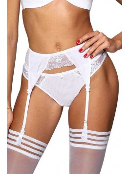 V-10212 Garter belts - White