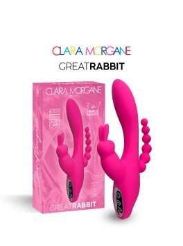 Great rabbit vibromasseur 3 zones