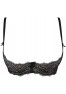 V-9841 Soutien gorge ouvert - Noir