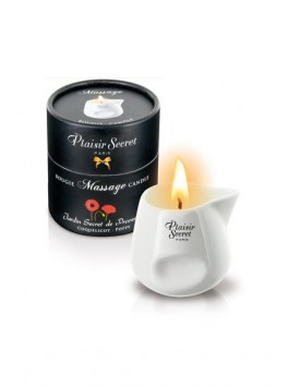 Poppy massage candle plaisir secret 80 ml