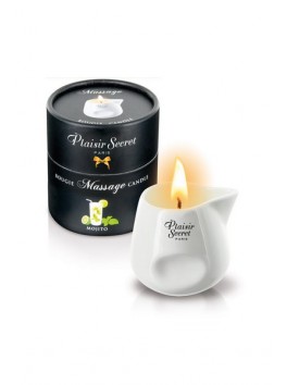 Bougie de massage Mojito Plaisir secret - 80 ml