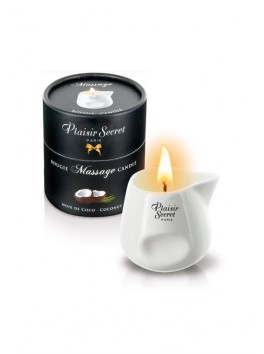 Coconut massage candle plaisir secret 80 ml