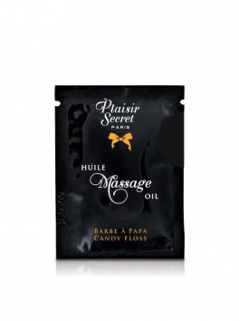 Dosette huile de massage Barbe a papa 3ML Plaisir secret