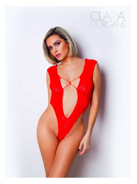 Le numero 2 Clara Morgane body - Red