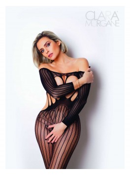 Le numero 5 Clara Morgane bodystocking - Black