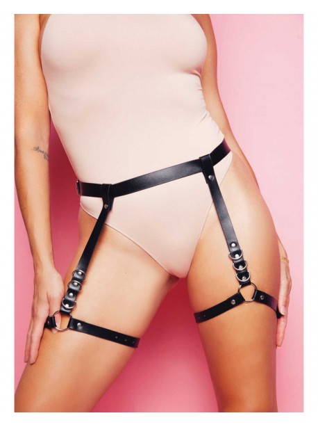 Psyché Clara Morgane Harness - Black