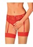 Dagmarie garter panties Red