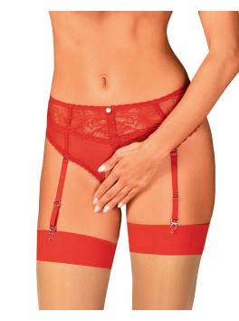 Dagmarie garter panties Red