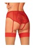 Dagmarie garter panties Red