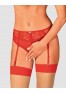 Dagmarie garter panties Red