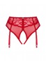 Dagmarie garter panties Red