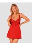 Amor Cherris Chemise and thong - Red