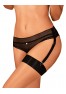 Lanelia garter panties Black