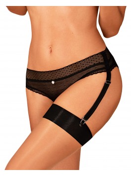 Lanelia Culotte jarretière Noire