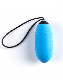 BLUE RECHARGEABLE G4 VIBRATING EGG