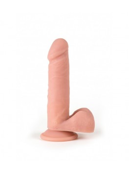 REALISTIC VIBRATOR "R4" 19CM W/ REMOTE CONTROL flesh