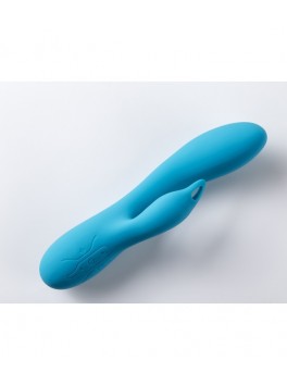  VIBROMASSEUR RECHARGEABLE V2 BLEU STIMULATEUR CLITORIS