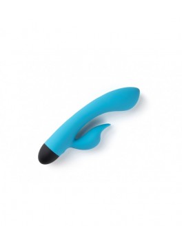 VIBROMASSEUR RECHARGEABLE V7 BLEU RABBIT