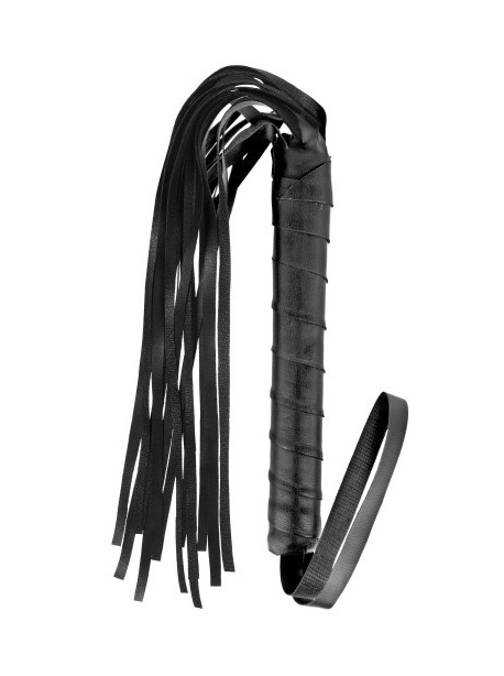 Faux leather whip 15 strips Fetish Tentation