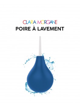 Poire à lavement Clara Morgane - Bleue