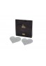 Cache tétons nipples argent coeur adhesifs Bijoux Indiscret par Tendance Sensuelle