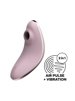 Vulva lover stimulator and vibrator Pink