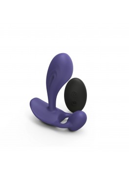 Witty vibrator and clitoral stimulator - Midnight indigo