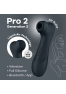 Pro 2 Génération 3 Air pluse Connect App et vibration - Noir Satisfyer