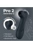 Pro 2 Generation 3 Air pluse Connect App and vibrator - Black Satisfyer