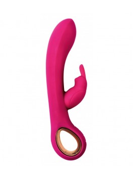 BIA G-SPOT AVEC STIMULATEUR CLITORAL - ROSE