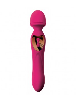 AGÔN WAND VIBRATEUR 2 EN 1 - ROSE