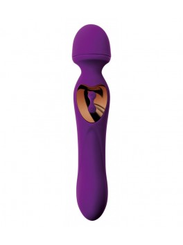 AGÔN WAND VIBRATOR 2 IN 1 - PURPLE