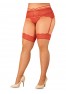 Loventy stockings - Rouge