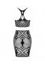 K101 top et jupe - Noire