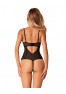 Serena love Body ouvert - Noir