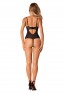 Serena love Body ouvert - Noir